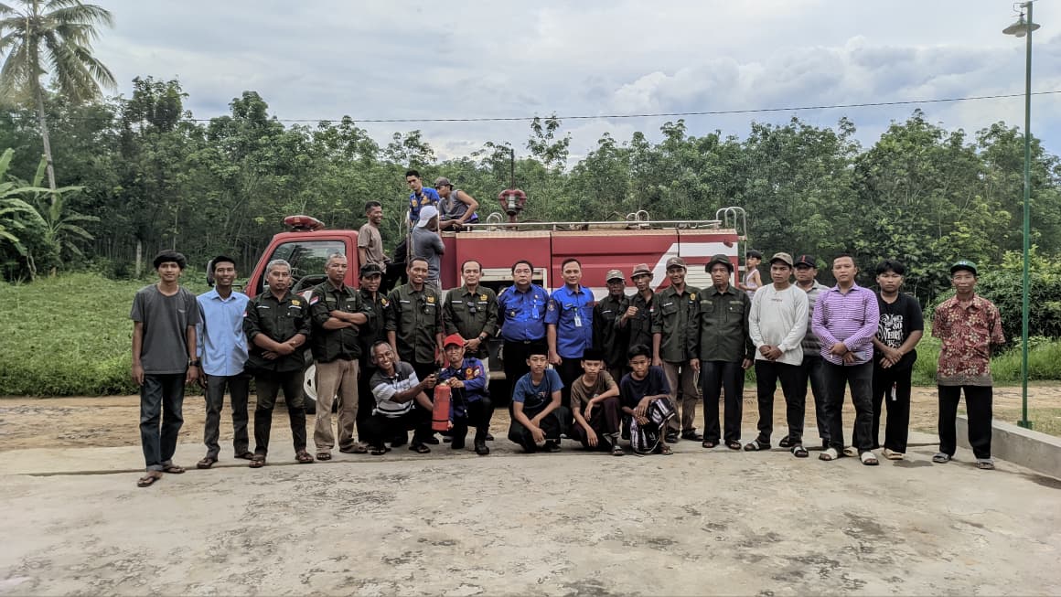 Gapoktan Maju Bersama Gelar Pelatihan dan Simulasi Tanggap Darurat Kebakaran